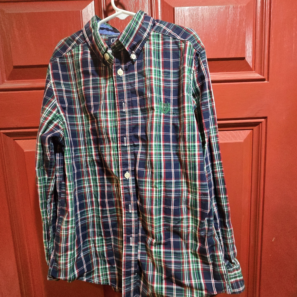 Boys Chaps 10-12 Button Down